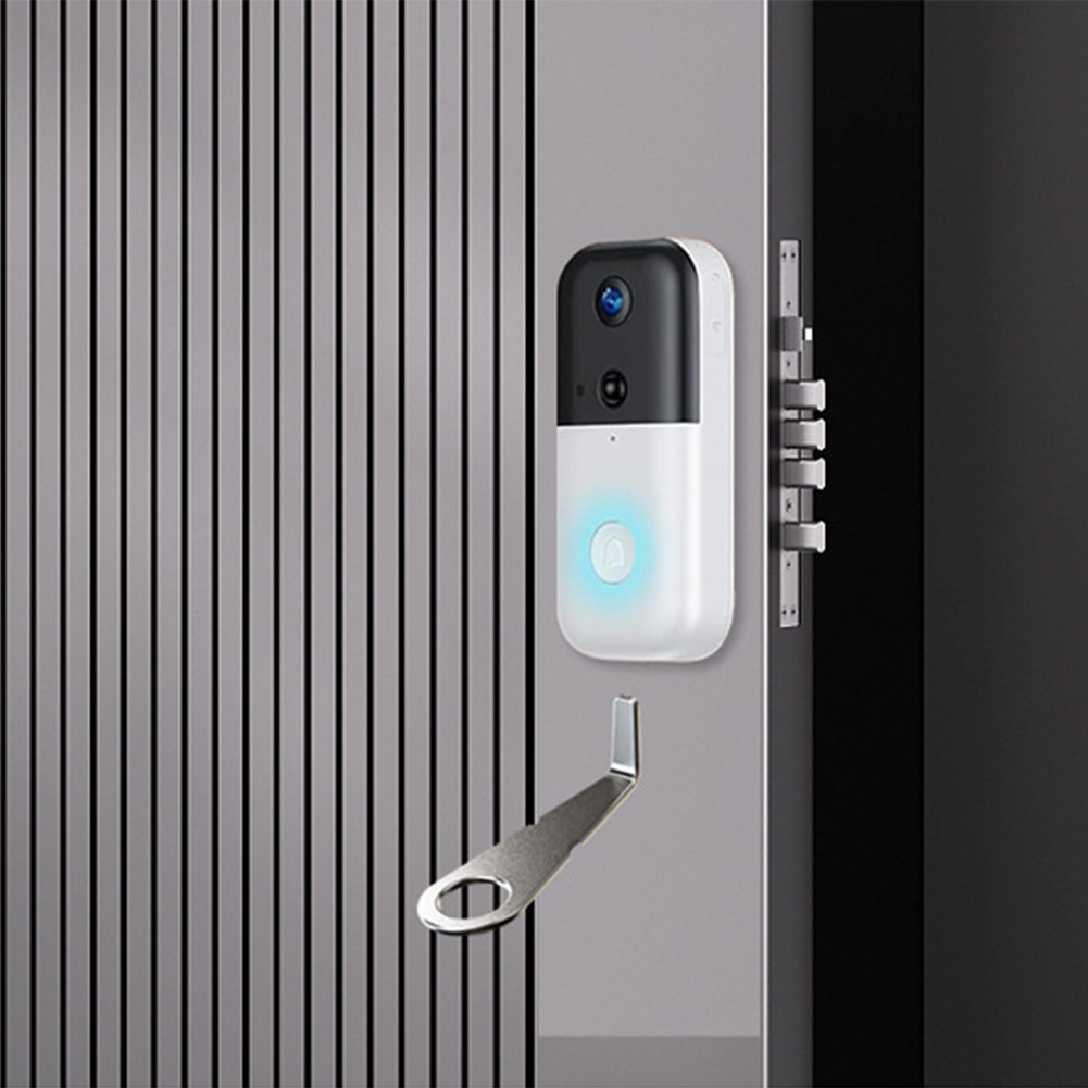 Home Security Camera Installation - Chave de Aço Inoxidável para Campainha