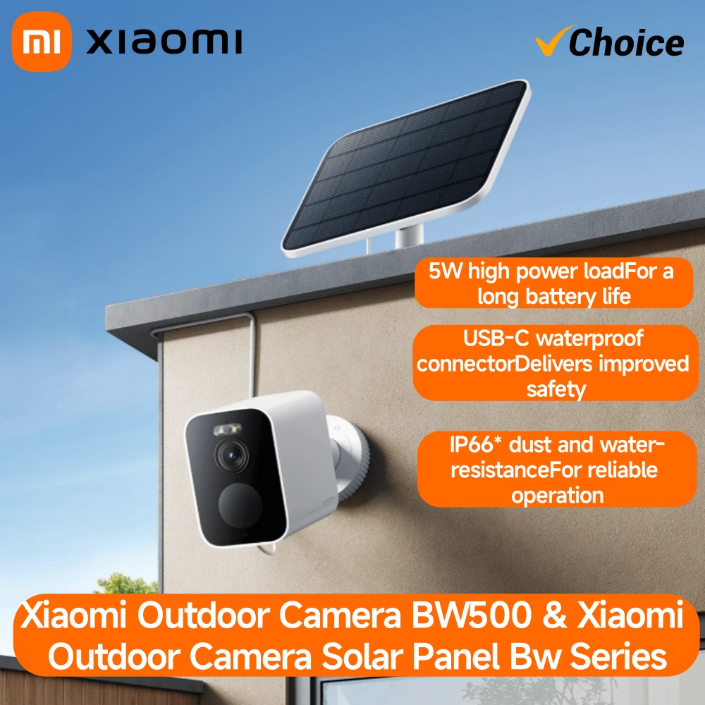 Home Security Camera Installation - Xiaomi bw500 câmera ao ar livre