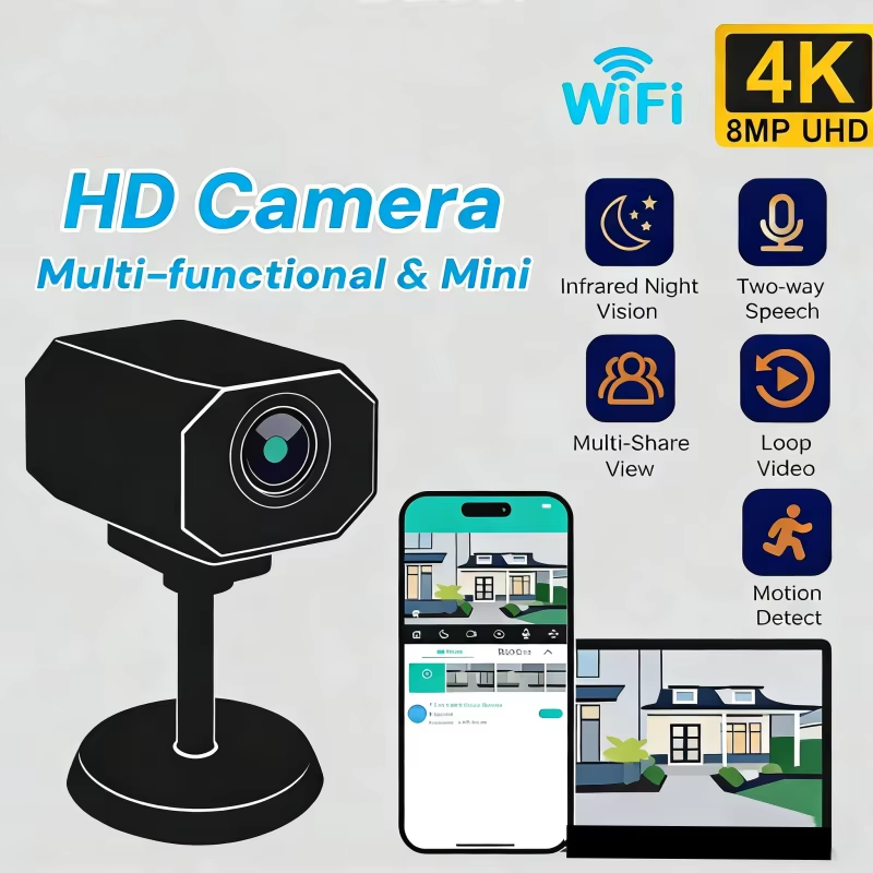 Home Security Recorder - 4k hd wifi câmera de segurança