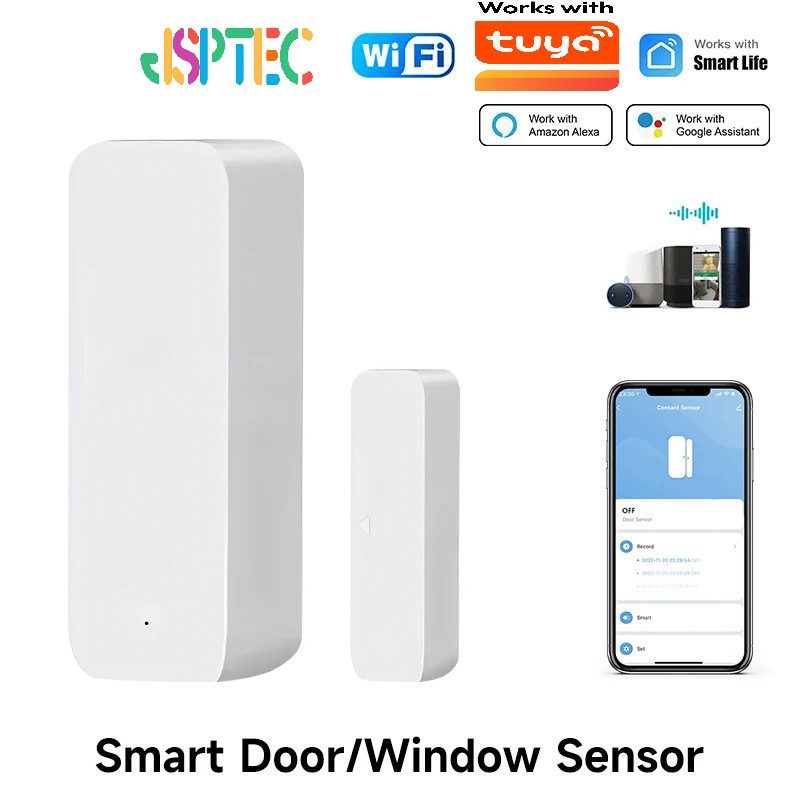 Home Security Equipment - Tuya wifi sensor de porta inteligente