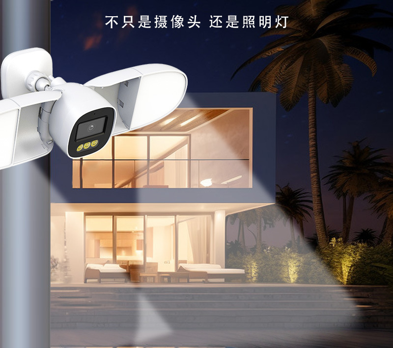 Câmera IP de Segurança Residen - Home Security Flood Lights avaliação e preço