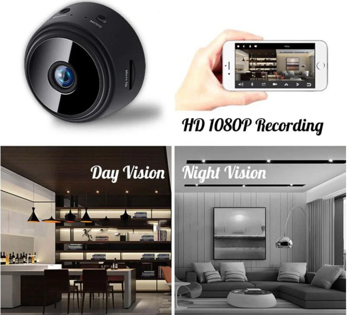 Câmera Mini OnePlus A9 1080P H - Home Security Recorder avaliação e preço