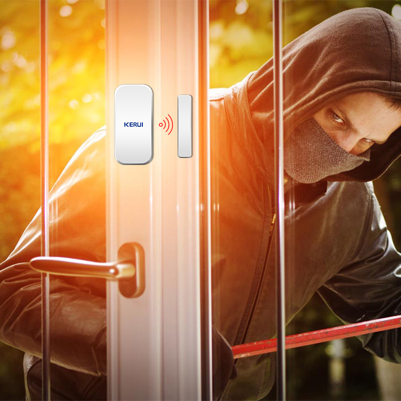 Sensor Magnético Sem Fio KERUI - Home Security Equipment avaliação e preço