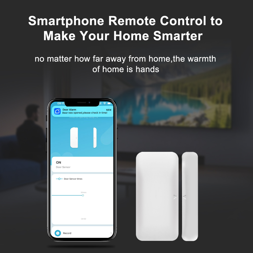 Sensor de Porta e Janela Sem F - Home Security Equipment avaliação e preço