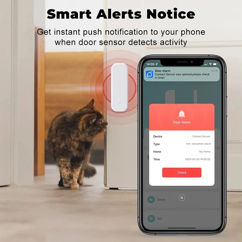Sensor Inteligente Tuya WiFi p - Home Security Equipment avaliação e preço
