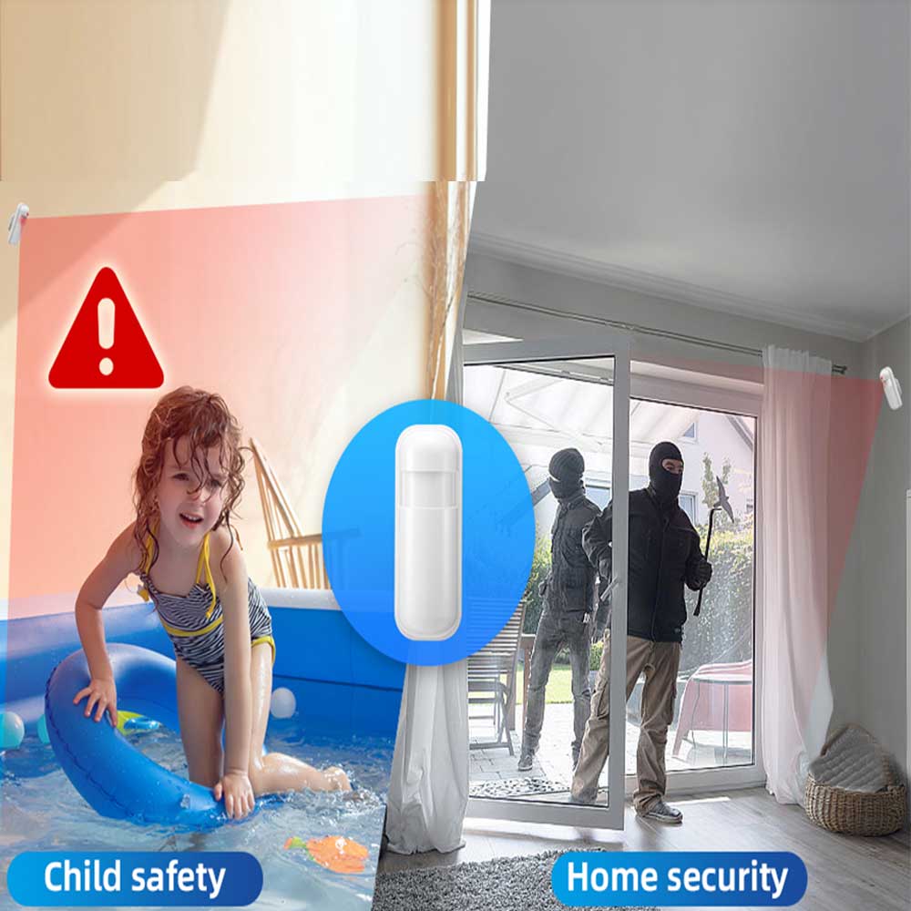 Sensor pir 433mhz, alarme resi - Home Security Equipment avaliação e preço