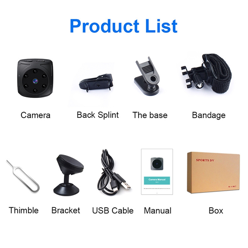 Mini Câmera HD 1080p Portátil  - Home Security Recorder avaliação e preço