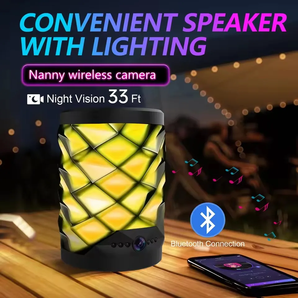 Câmera Mini HD Wifi com Alto-f - Home Security Flood Lights avaliação e preço