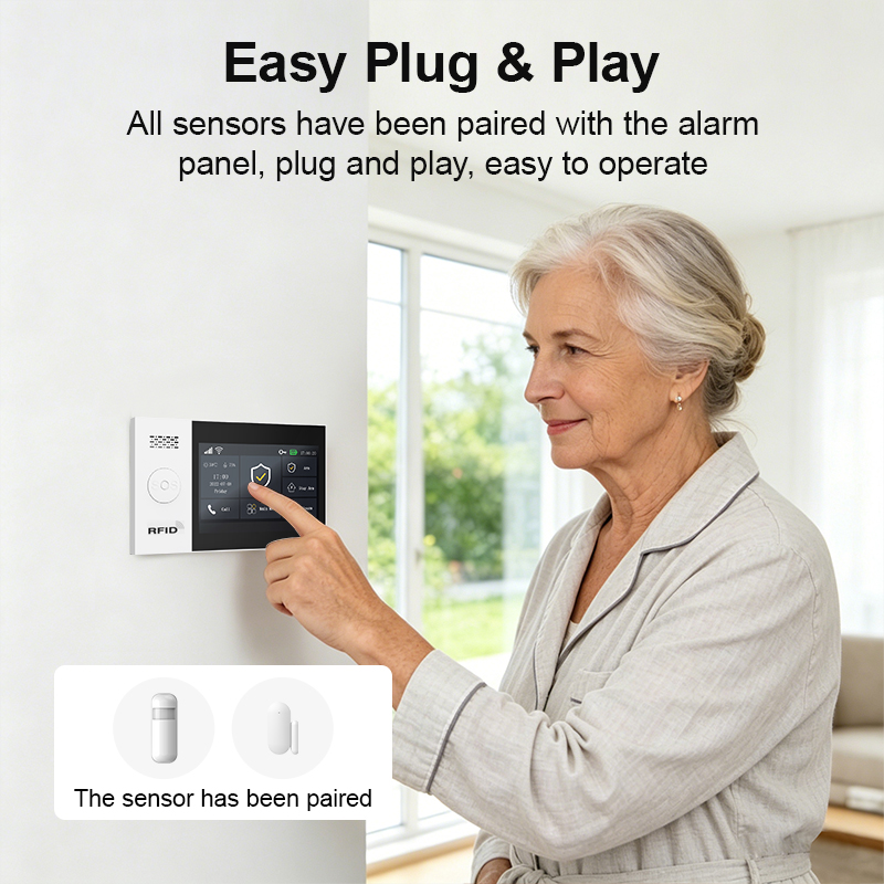 PGST alarme inteligente anti r - Home Security Technician avaliação e preço