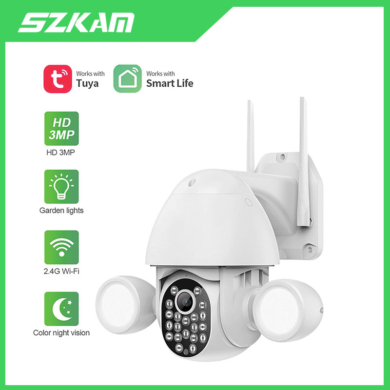 Tuya smartlife app iluminação  - Home Security Flood Lights avaliação e preço