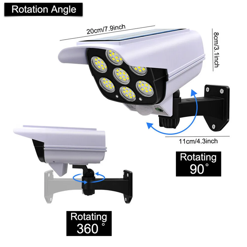 Luz solar ao ar livre sensor d - Home Security Camera Installation avaliação e preço