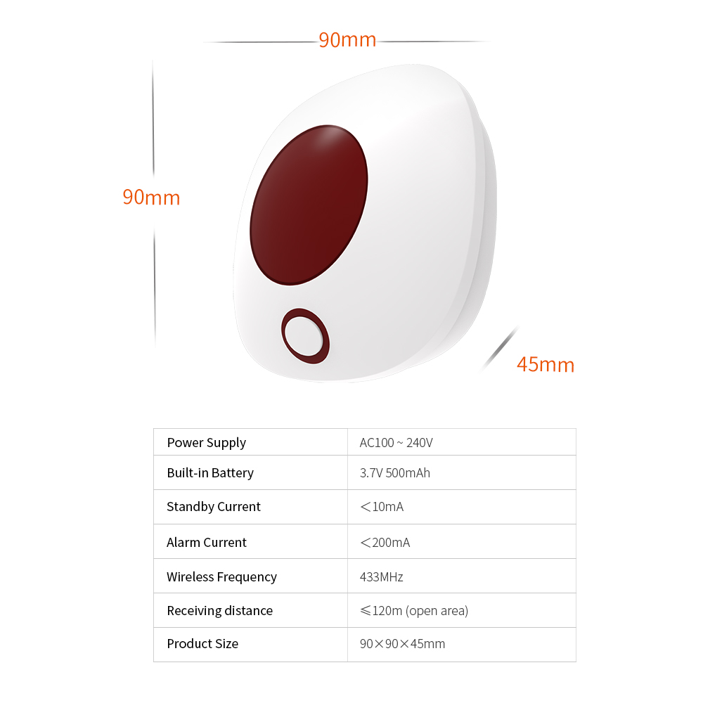 Staniot indoor sirene sem fio  - Home Security Equipment avaliação e preço