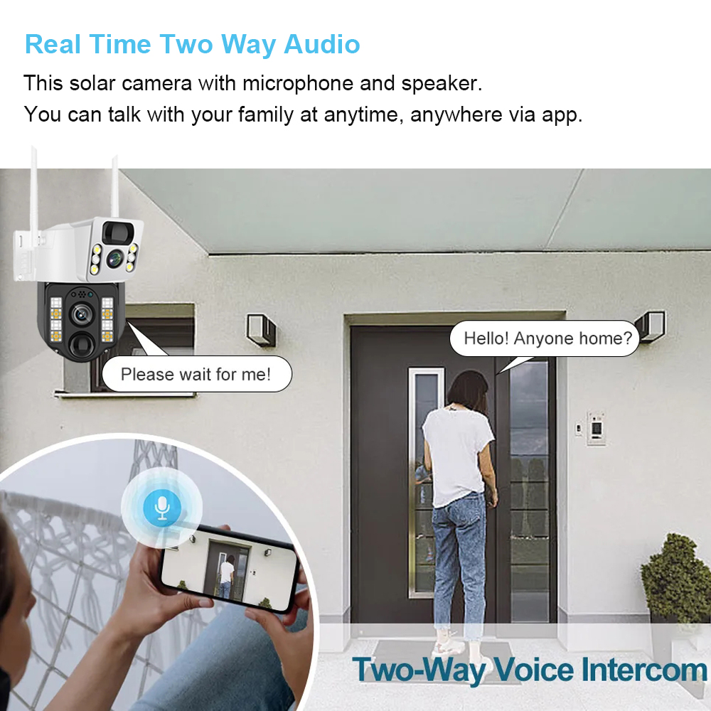 Câmera de vigilância CCTV sola - Home Security Technician avaliação e preço