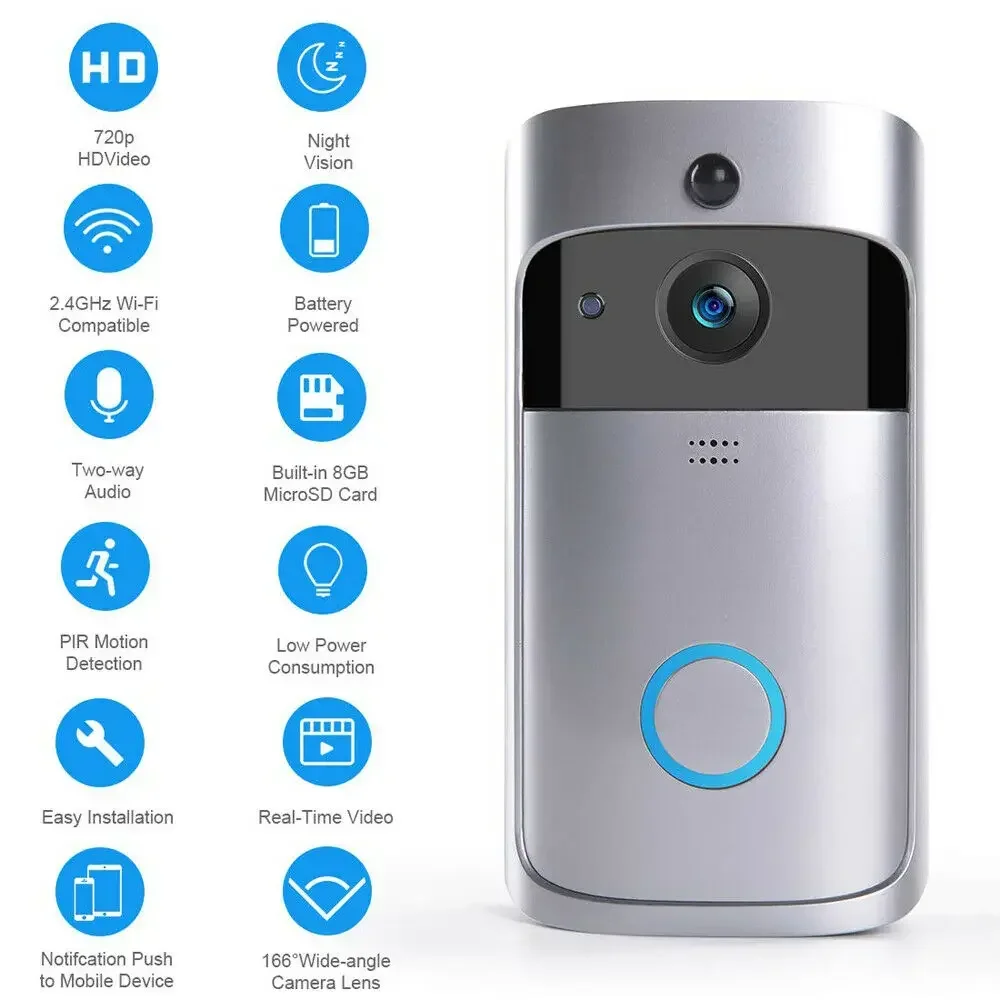 Câmera de Campainha Sem Fio WI - Home Security Camera Installation avaliação e preço