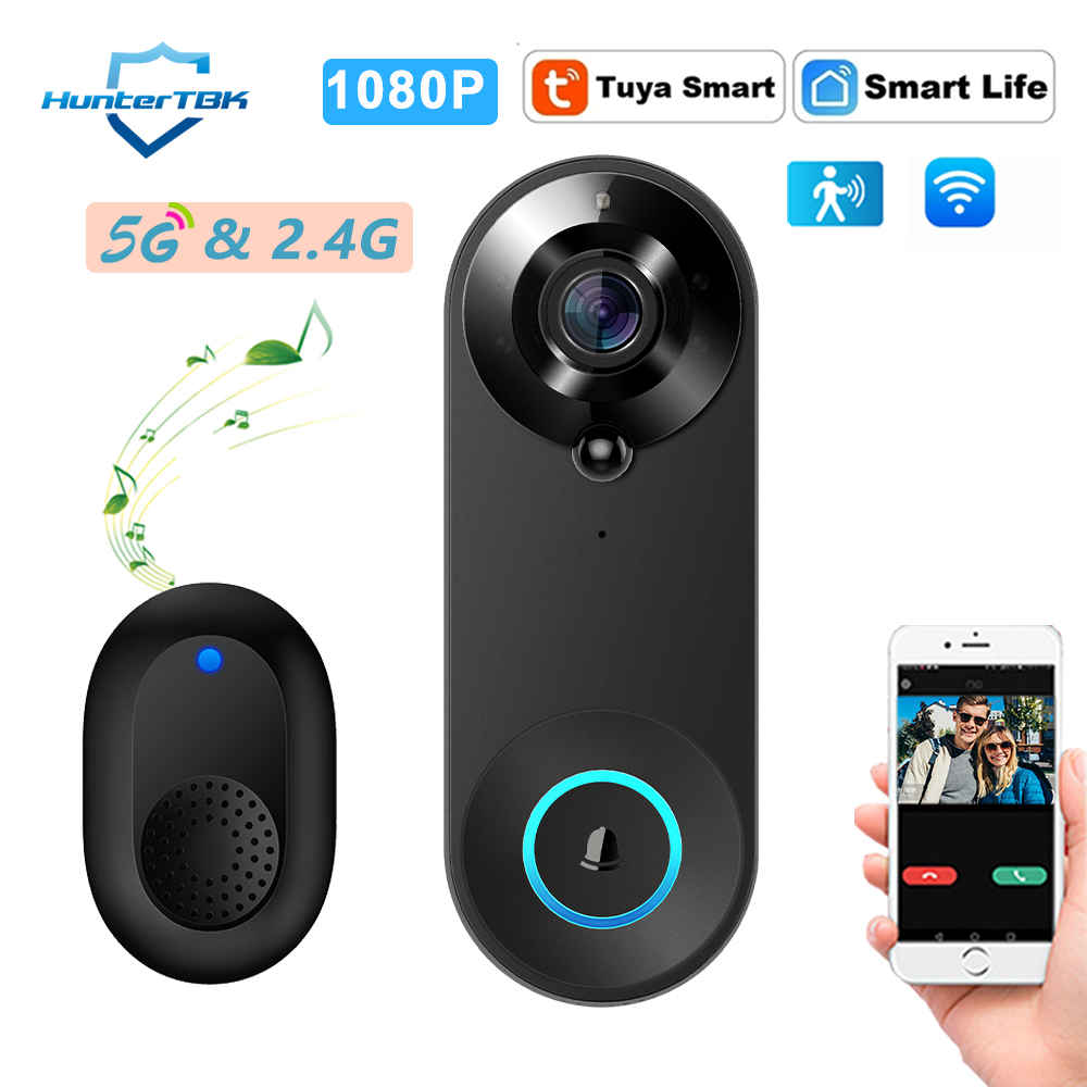 Campainha de Vídeo WiFi 5G 2.4 - Home Security Camera Installation avaliação e preço