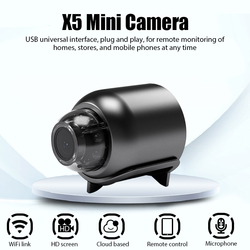 X5 mini câmera hd 1080p inteli - Home Security Recorder avaliação e preço