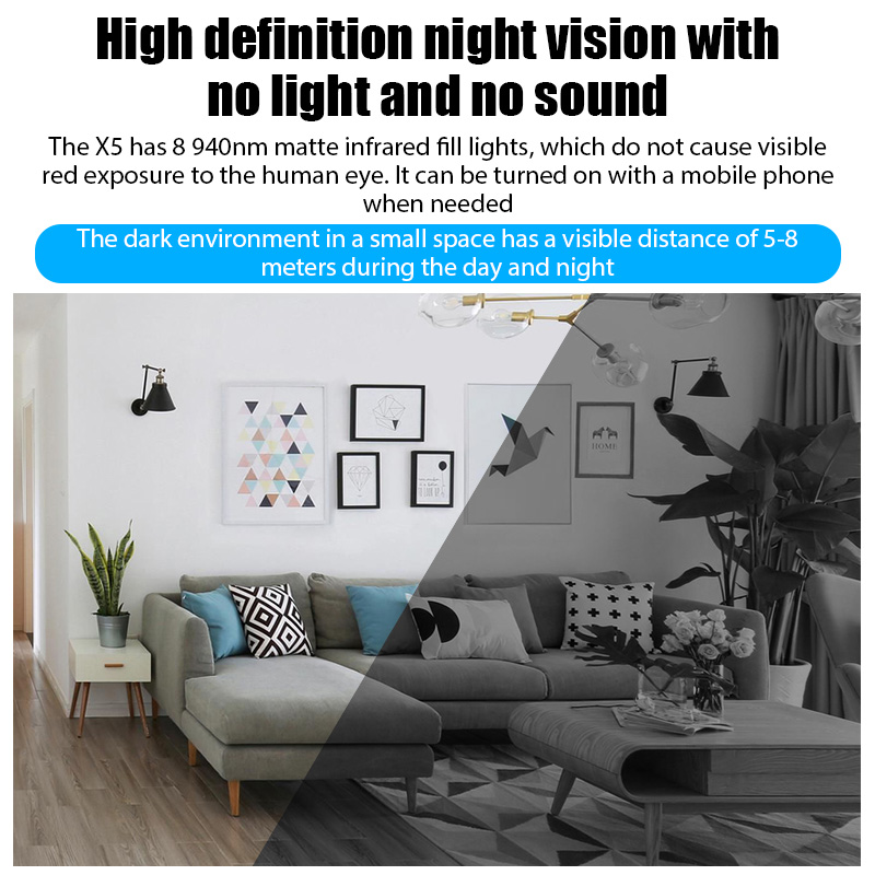 X5 mini câmera hd 1080p inteli - Home Security Recorder avaliação e preço