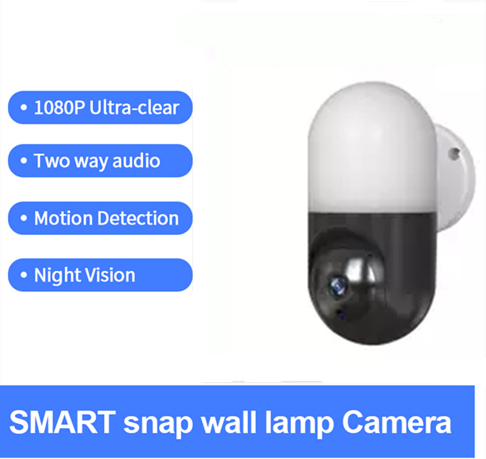 2MP 1080P iCam365 APP WallLamp - Home Security Flood Lights avaliação e preço