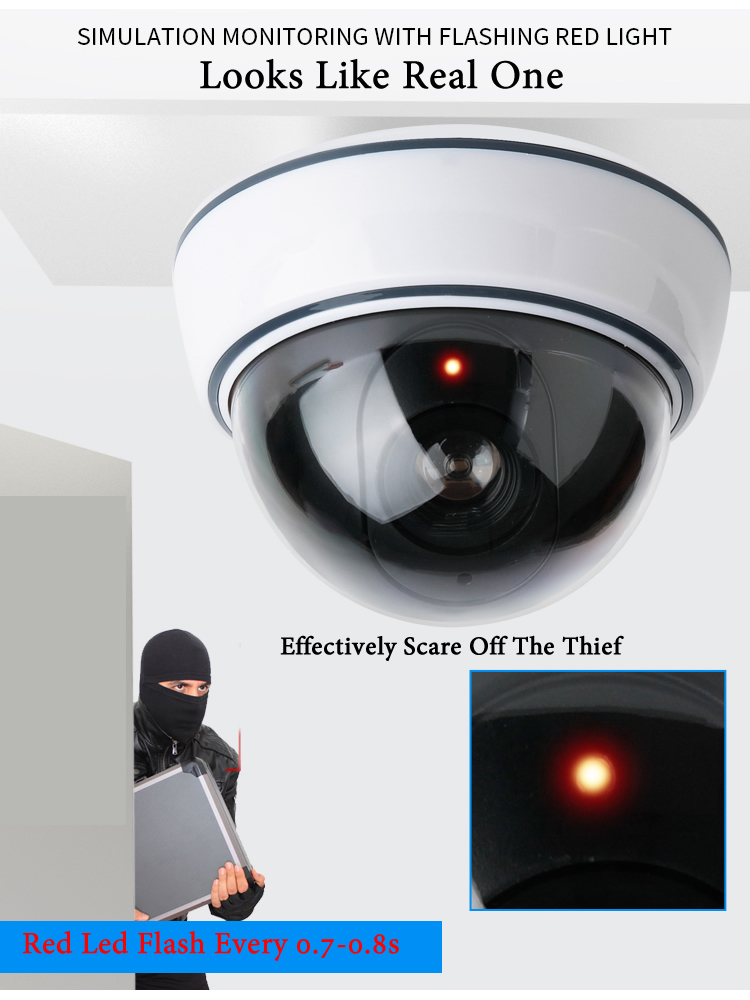 Criativo preto/branco falso do - Home Security Camera Installation avaliação e preço